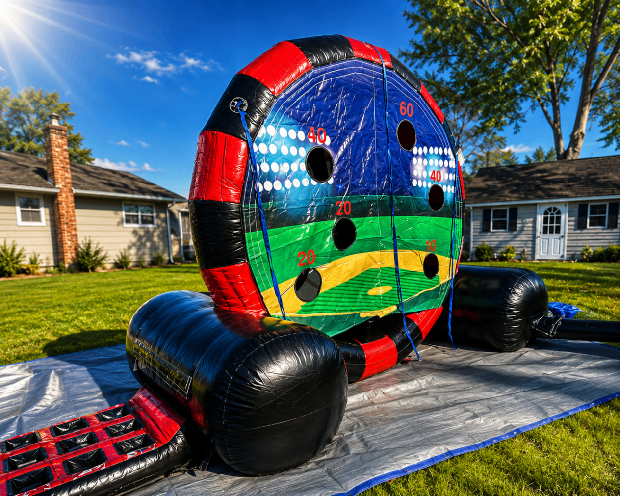 Football Toss Challenge